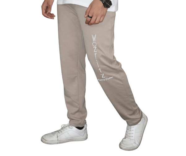 Men’s Cream Trouser With Zip