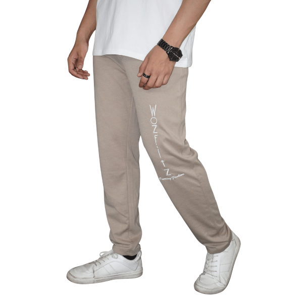 Men’s Cream Trouser With Zip